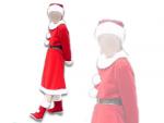 女性用サンタ衣装/レディースサンタクロース/女性用サンタコスチューム/サンタガールセット