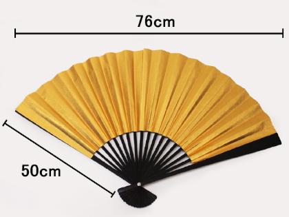 装飾用金扇子/装飾用巨大扇子/大型金扇子/特大金扇子 [JWA-072
